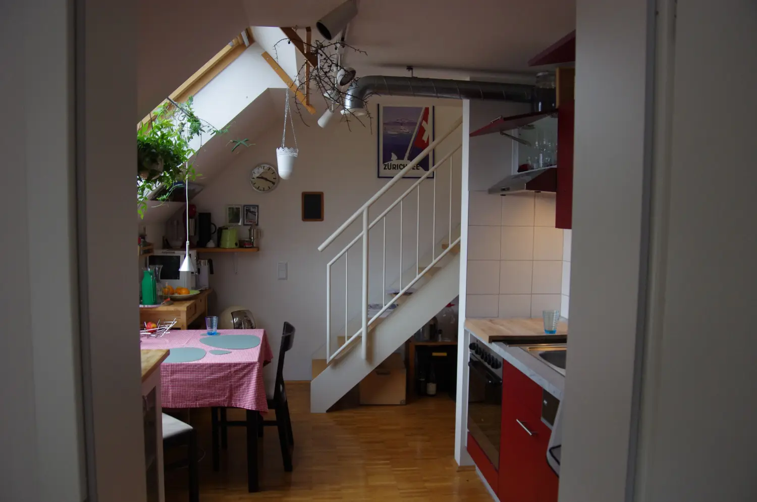 Mietservice im Depot - 3-Zimmer-Maisonette-Wohnung, Küche und Essbereich