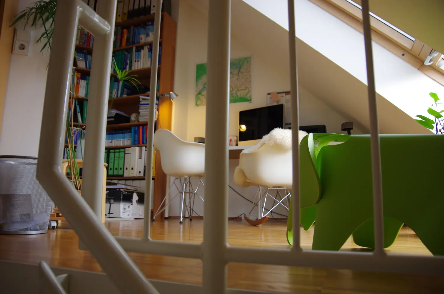 Mietservice im Depot - 3-Zimmer-Maisonettewohnung, Arbeitsbereich