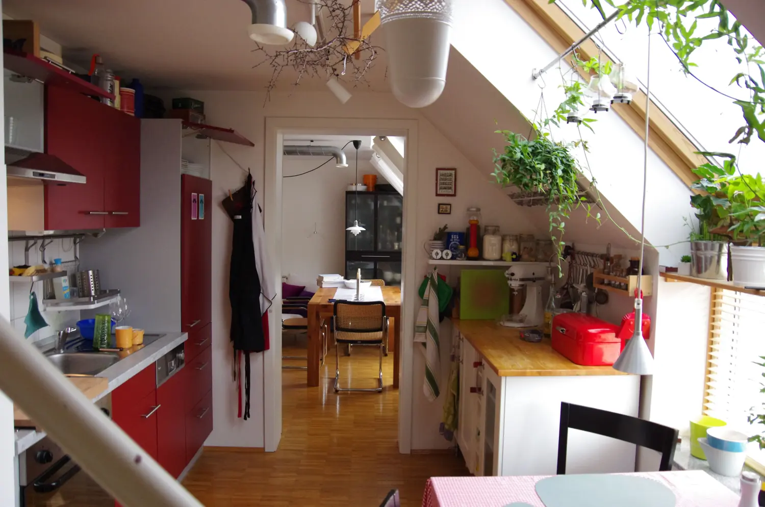 Mietservice im Depot - 3-Zimmer-Maisonette-Wohnung, Küche und Essbereich